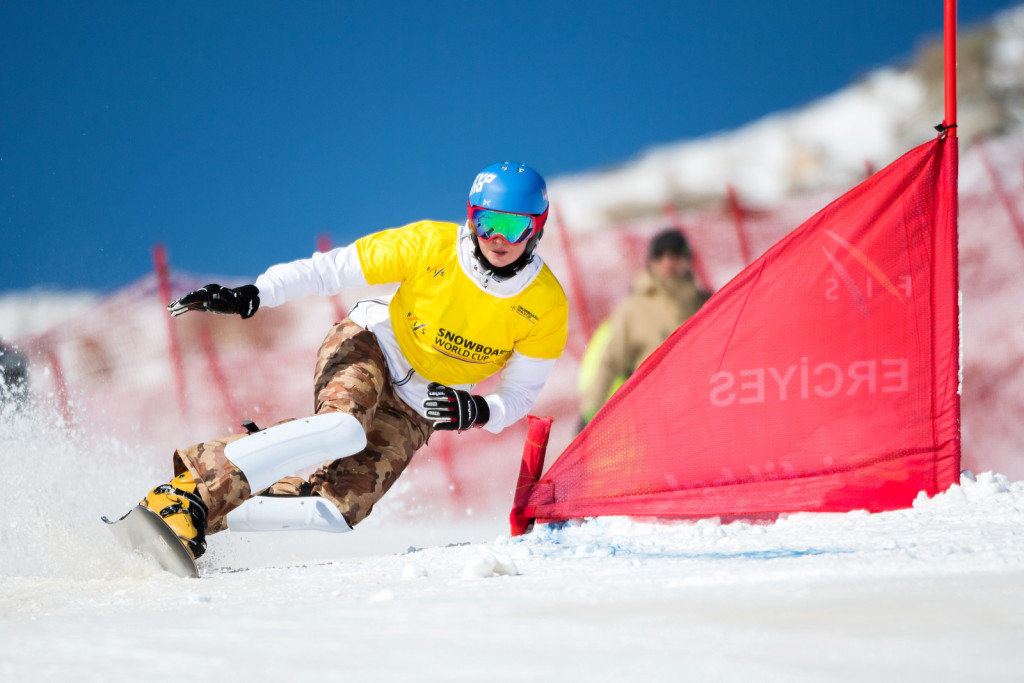 FIS Snowboard World Cup - Kayseri TUR - PGS - ZAVARZINA Alena RUS © Miha Matavz/FIS