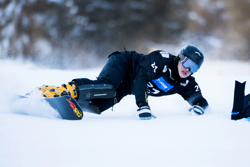 FIS Snowboard World Cup - Rogla SLO - PGS - SARSEMBAEV Dmitry RUS © Miha Matavz/FIS