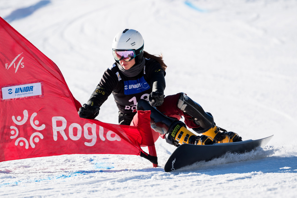 FIS Snowboard World Cup - Rogla SLO - PGS - SOBOLEVA Natalia RUS © Miha Matavz/FIS