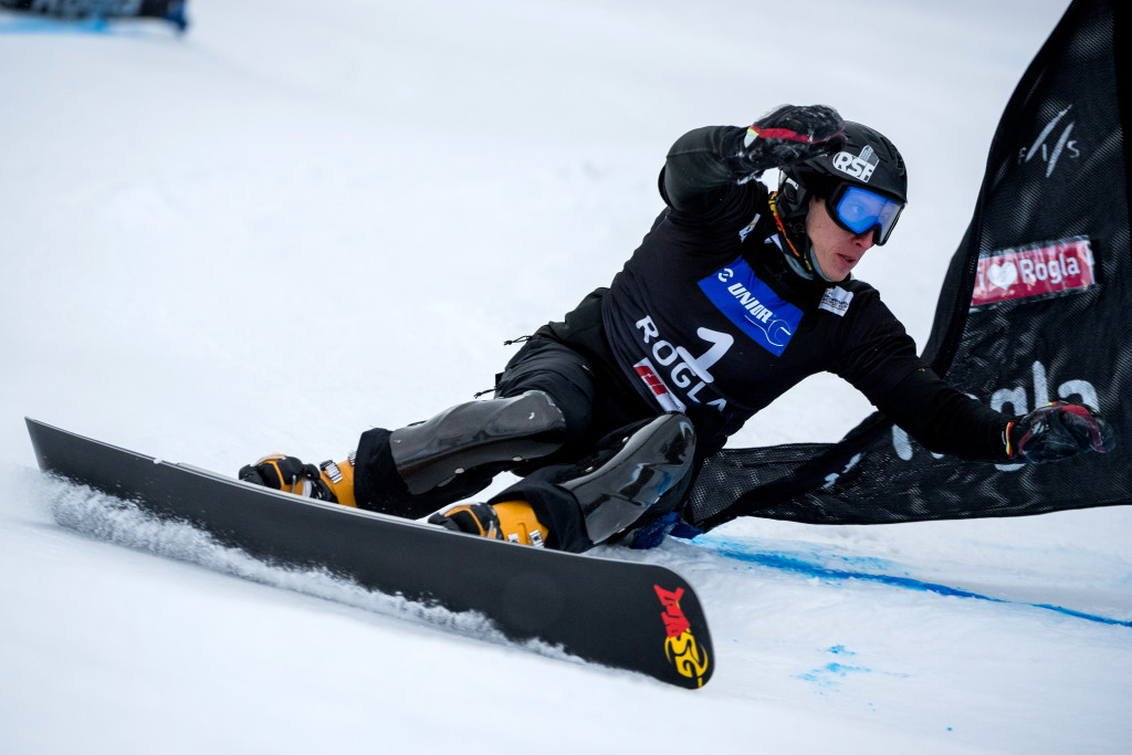 FIS Snowboard World Cup - Rogla SLO - PGS - SOBOLEV Andrey RUS © Miha Matavz/FIS