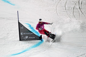Этап Кубка мира по сноуборду в дисциплине параллельный слалом 30.01.2016, Москва, Крылатское
